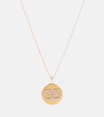 Collar VLogo con colgante | Valentino