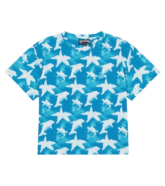 T-shirt Teddy imprimé en coton | Vilebrequin Kids