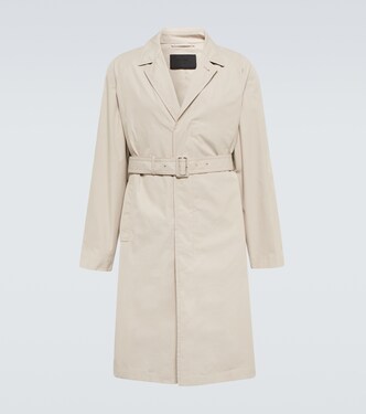 Cotton-blend overcoat | Prada