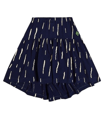 Gonna Bird in cotone con stampa | The Animals Observatory