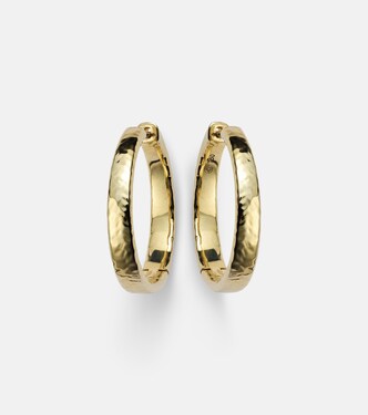 Orecchini a cerchio Yana formato jumbo in oro 18kt | Octavia Elizabeth