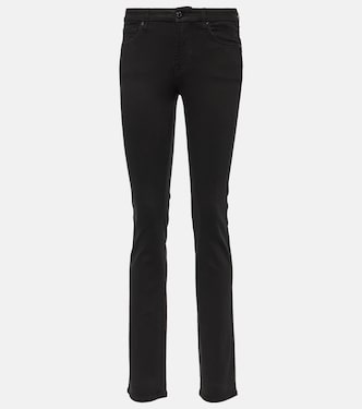 High-rise straight jeans | 7 For All Mankind