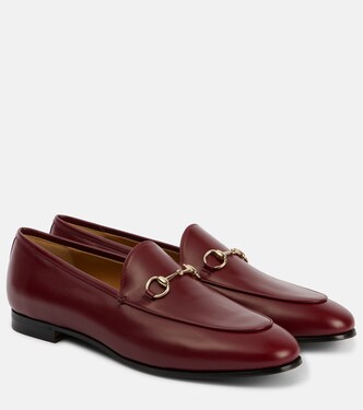 Loafers Gucci Jordaan Horsebit aus Leder | Gucci