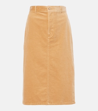 Cotton corduroy pencil skirt | Polo Ralph Lauren