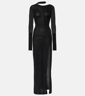 Wool maxi dress | Didu