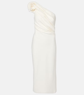 Granalle draped crêpe cocktail dress | Safiyaa