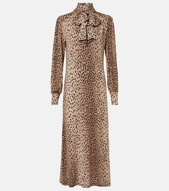 Avalon polka-dot maxi dress | Rixo