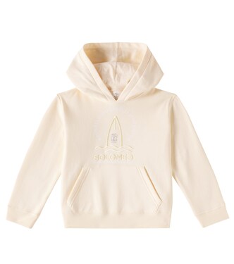 Cotton-blend hoodie | Brunello Cucinelli Kids