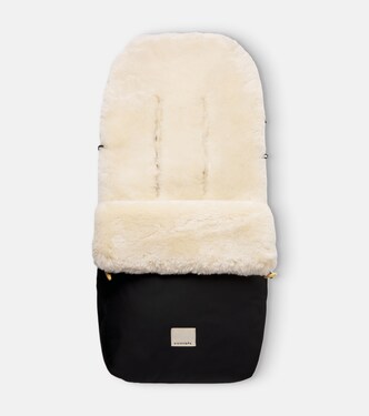 Baby Puffmuff® shearling stroller liner | Binibamba