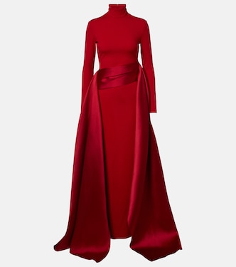 Robe Olivia mit Satin | Solace London