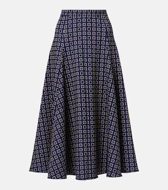 Benda printed jersey midi skirt | Max Mara