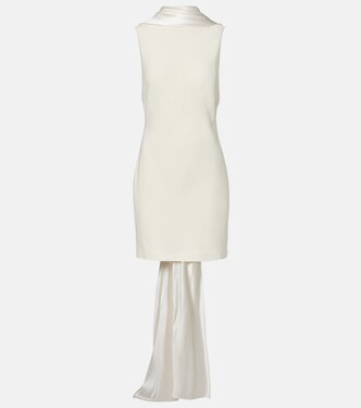 Bridal Mimi wool-blend minidress | Danielle Frankel