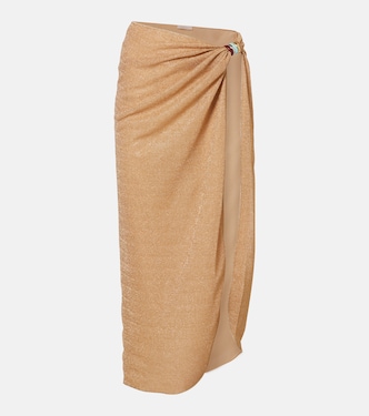 Lumière ring-detail beach cover-up | Oséree