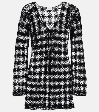 Crochet cotton minidress | Anna Kosturova