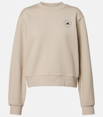 Logo cotton sweatshirt | Adidas by Stella McCartney
