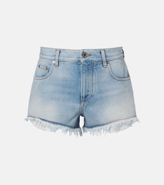Paula's Ibiza Anagram denim shorts | Loewe