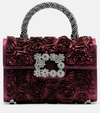 Jewel Efflorescence Mini top-handle bag | Roger Vivier