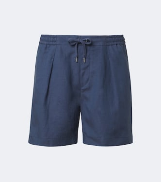 Silk and linen shorts | Ralph Lauren Purple Label