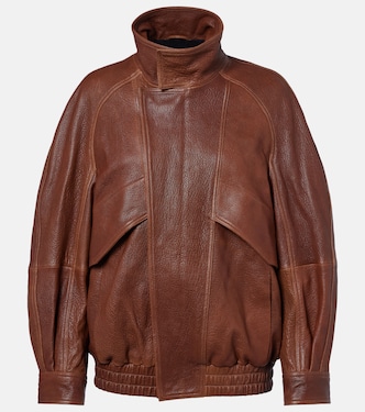Bomberjacke Ariste aus Leder | Nour Hammour