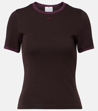 T-Shirt aus Baumwoll-Jersey | Courrèges