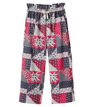 Patchwork cotton pants | The New Society