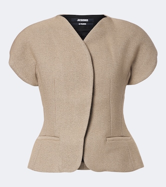 Ovalo wool and cotton jacket | Jacquemus