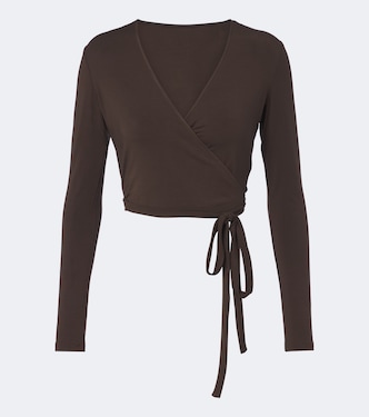 Jersey wrap top | Norba