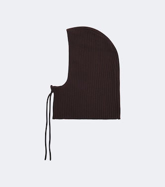 Ribbed-knit cashmere balaclava | Yves Salomon