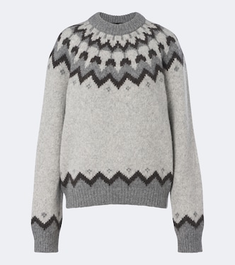Alan Fair Isle alpaca and wool-blend sweater | Nili Lotan