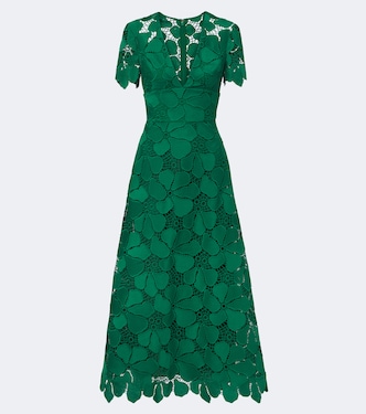 Vestido de cóctel de encaje guipur | Elie Saab