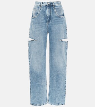 Wide-Leg High-Rise Jeans | Maison Margiela