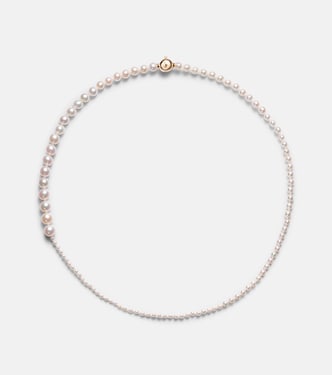 Petite Peggy 14kt gold and pearl necklace | Sophie Bille Brahe