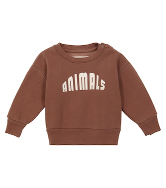 Baby printed cotton sweatshirt | The Animals Observatory