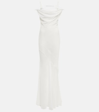 Silk blend gown | Jacquemus