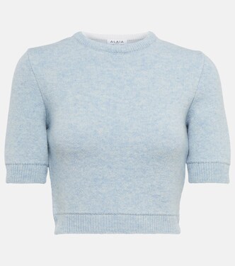 Wool crop sweater | Alaïa