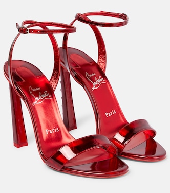 Condorapik Queen 100 leather sandals | Christian Louboutin