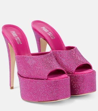 Marina embellished platform sandals | Paris Texas