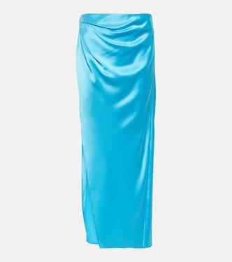 Silk midi skirt | The Sei