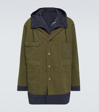 Reversible cotton-blend ripstop coat | Sacai