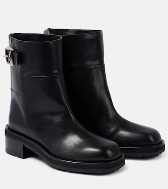 Ankle Boots Brooklyn 50 aus Leder | Jimmy Choo