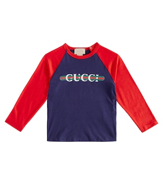 Baby printed cotton T-shirt | Gucci Kids