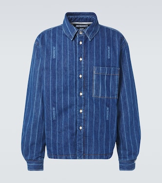 Boulanger striped denim shirt | Jacquemus