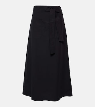 Cotton midi skirt | Toteme