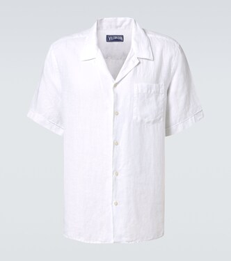 Charli linen bowling shirt | Vilebrequin
