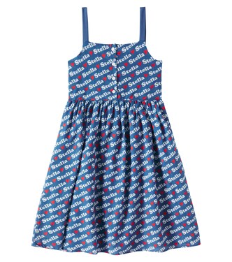Printed cotton dress | Stella McCartney Kids