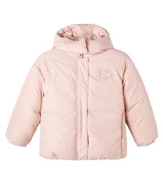DG sequined down jacket  | Dolce&Gabbana Kids