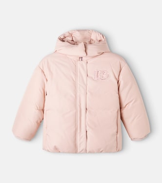 DG sequined down jacket  | Dolce&Gabbana Kids