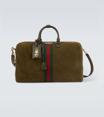 Weekender Gucci Savoy Medium aus Veloursleder | Gucci