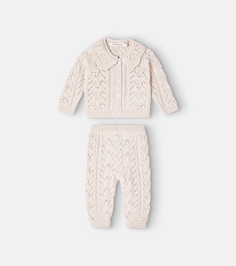 Bébé – Set cardigan et pantalon Lila | The New Society