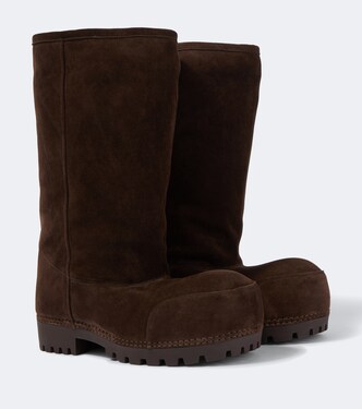 Alaska suede knee-high boots | Balenciaga